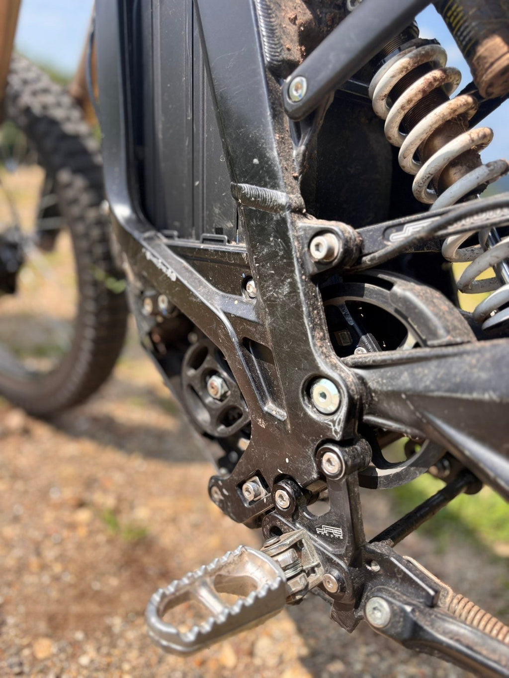 Surron LBX motor cover