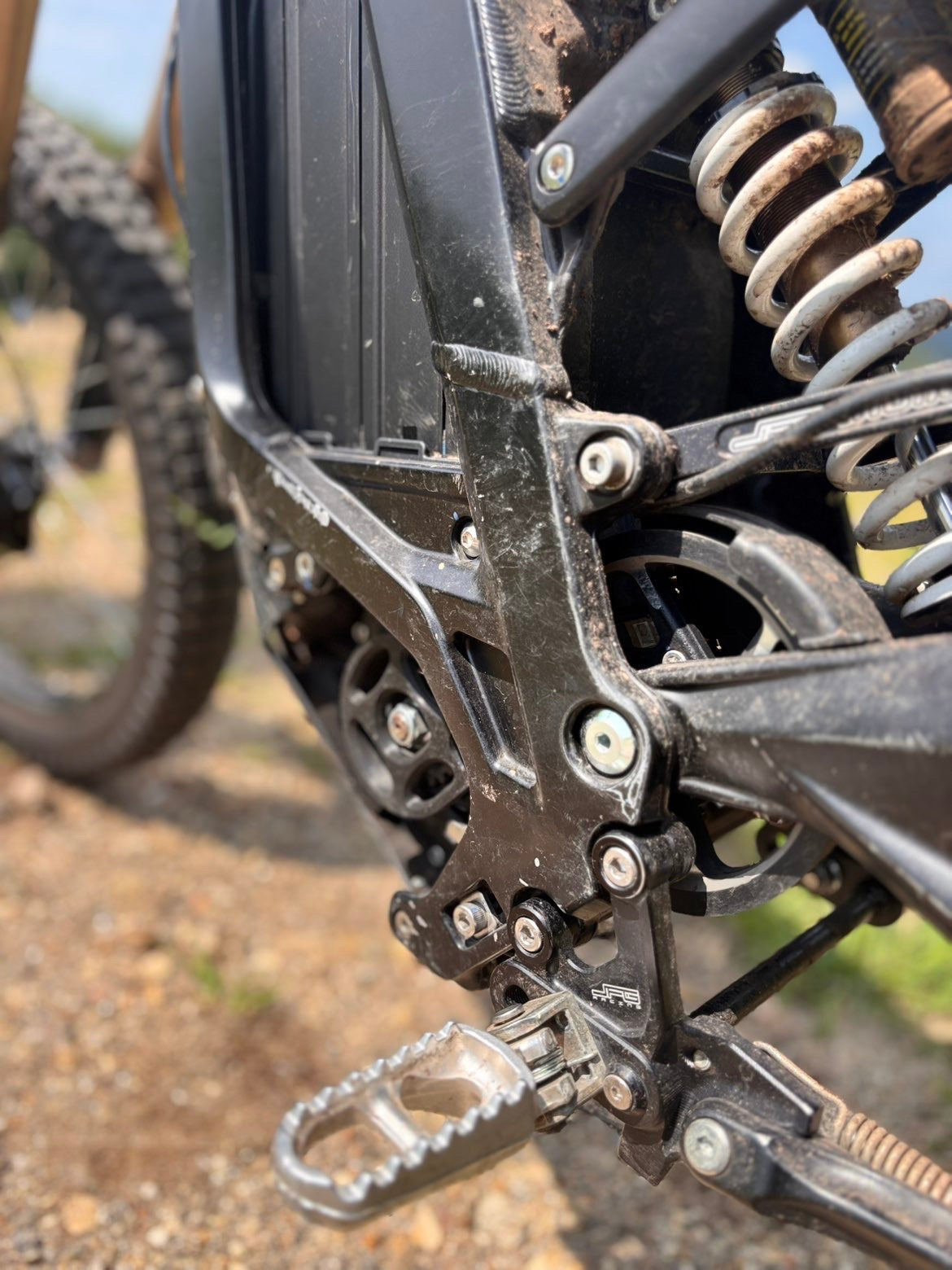 Surron LBX motor cover
